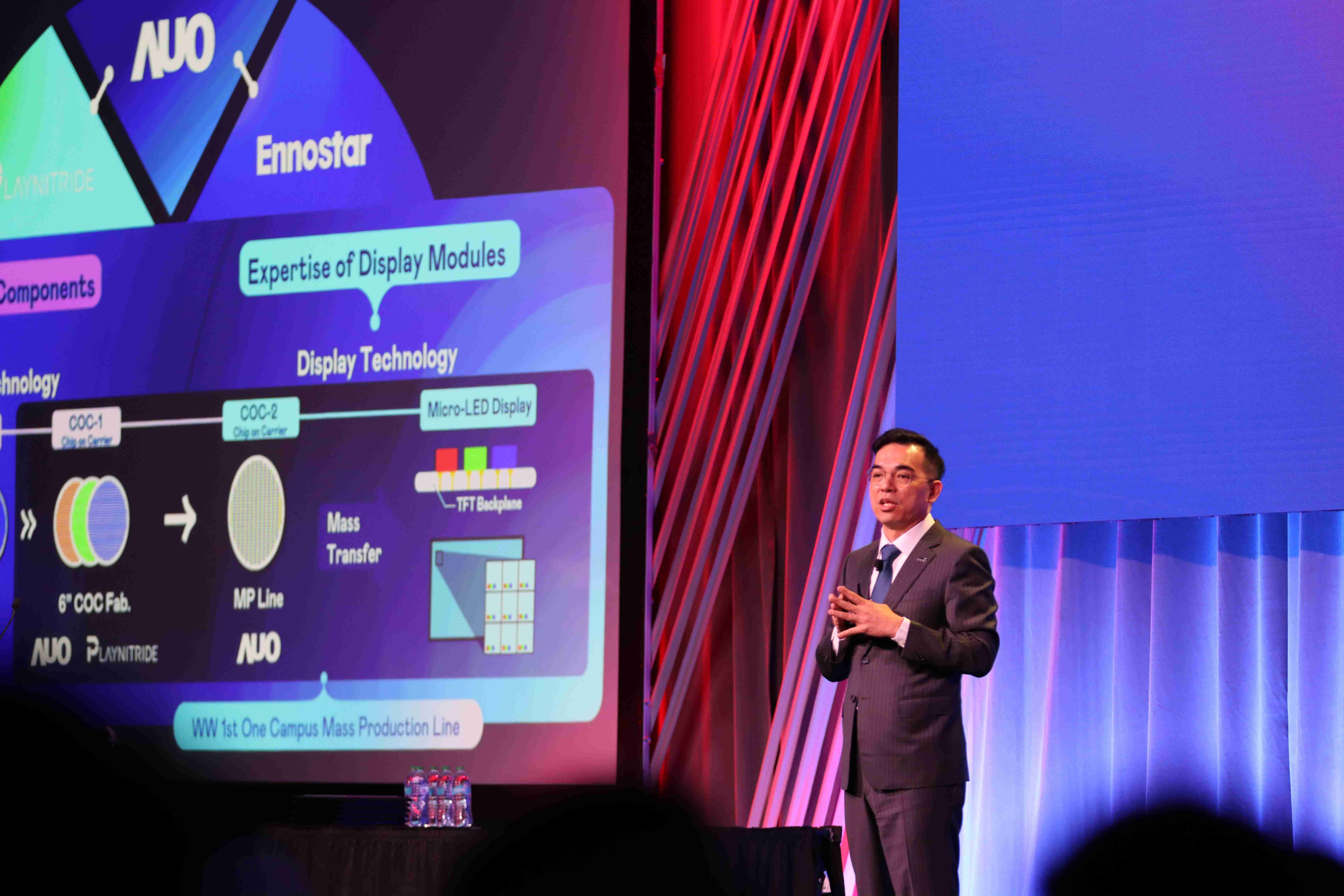 2025 SID显示周登场,,万利光电执行长暨总经理柯富仁博士以〝Redefining Displays: Inspiring New Possibilities〞发表主题演说,,带领万利以智能显示解决方案先驱,,透过AI赋能,,,,重塑显示的视觉创新体验